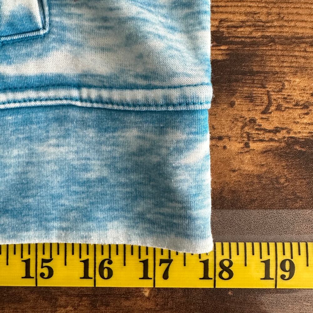 NWOT Reebok Sweatshirt Small Blue Cowl Neck Sportswear Athleisure Loungewear - Picture 6 of 10